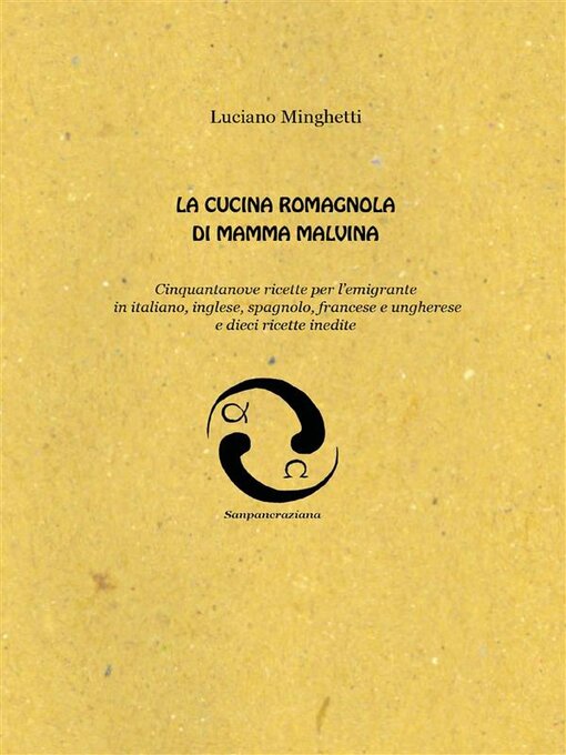 Cover image for La cucina romagnola di mamma Malvina